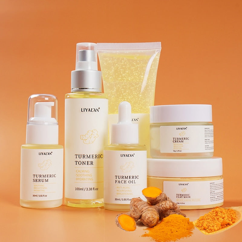 Turmeric Skin Care Set Facial