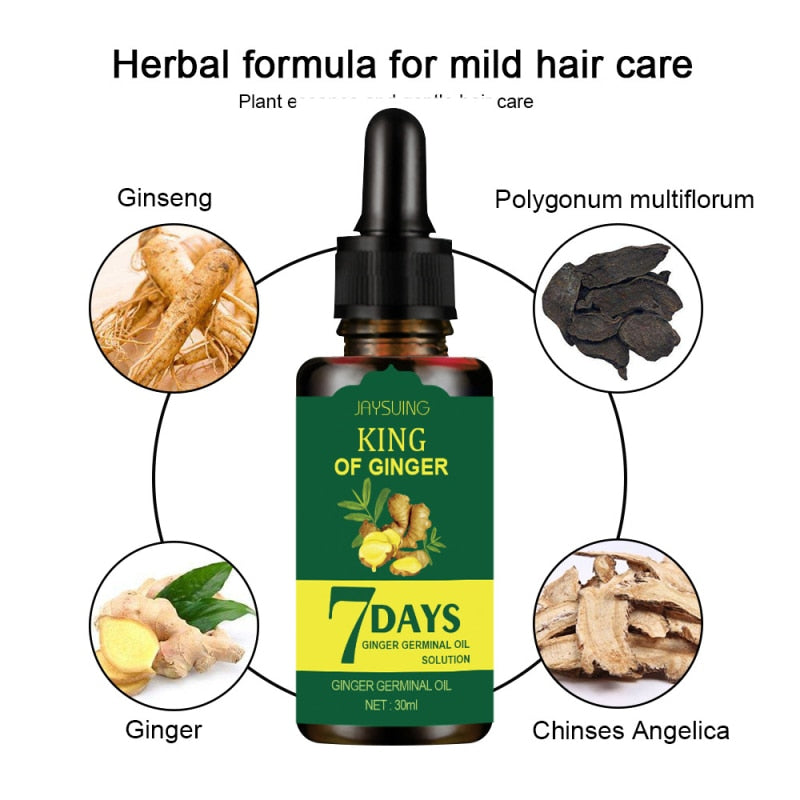 7 Day Ginger Anti-Hair Loss