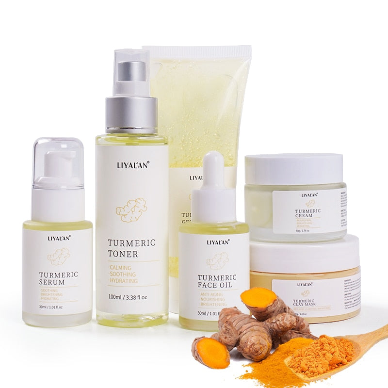 Turmeric Skin Care Set Facial